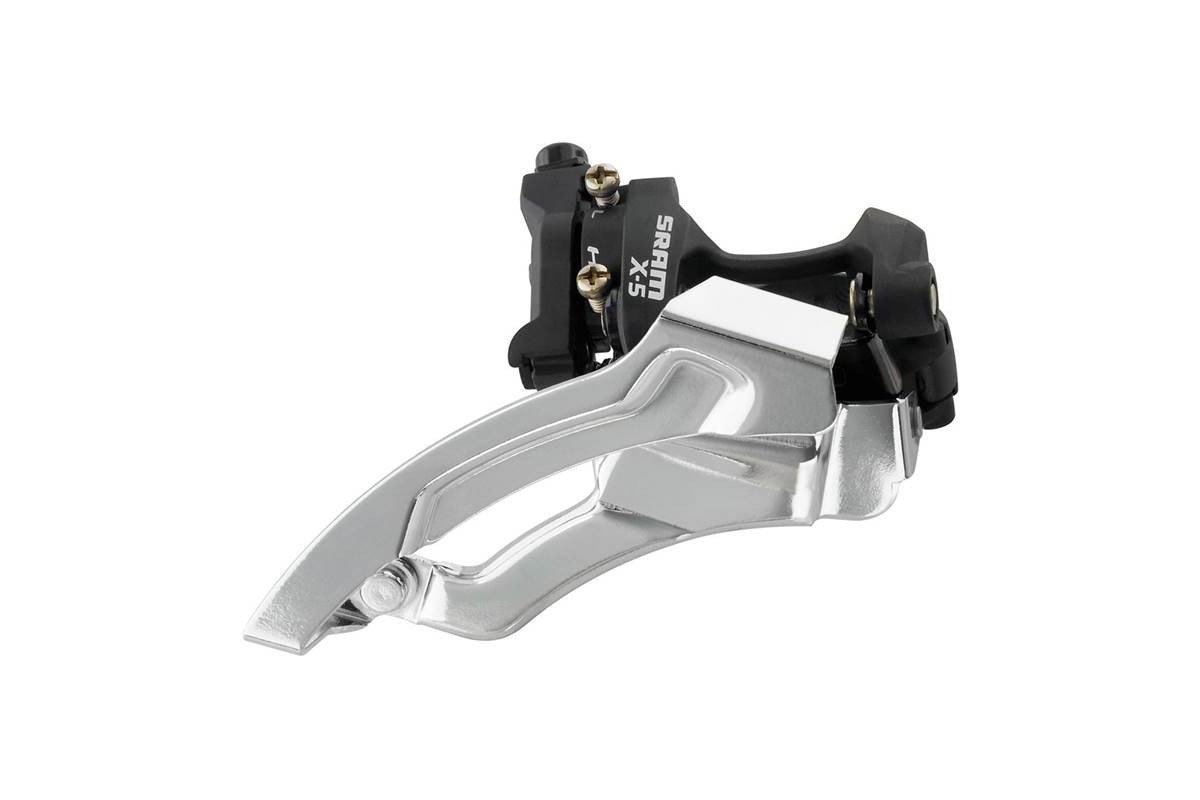 SRAM Derailleur AV X5 3x10V Fix Collier Bas 318/349 tirage haut/bas
