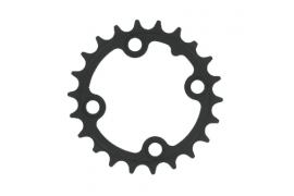 SRAM Plateau VTT - TVT 22dts - 64mm - 4 trous - Alu Noir 9 vit