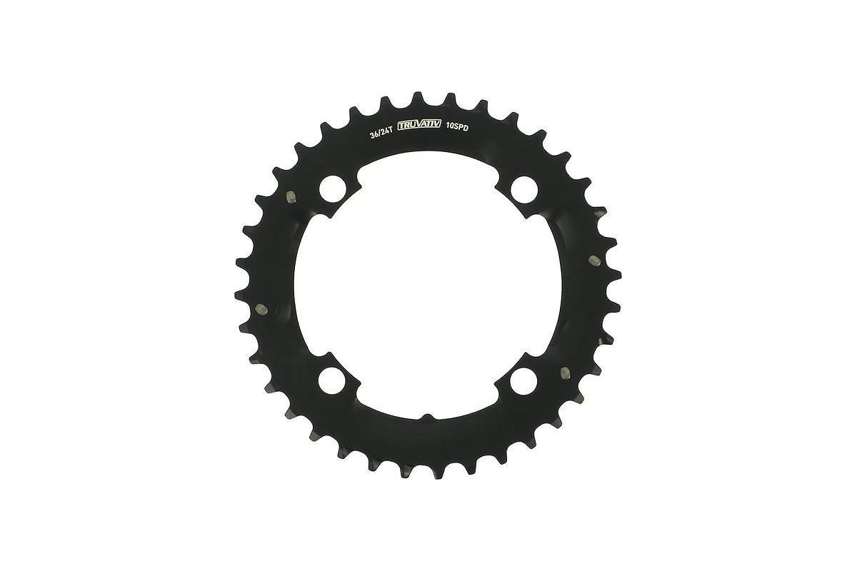 SRAM Plateau VTT 36dts S1 104 AL3 Noir Mate 2x10 Vit