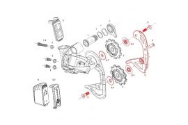 SRAM Red eTap Rear Derailleur Inner Cage with Screws