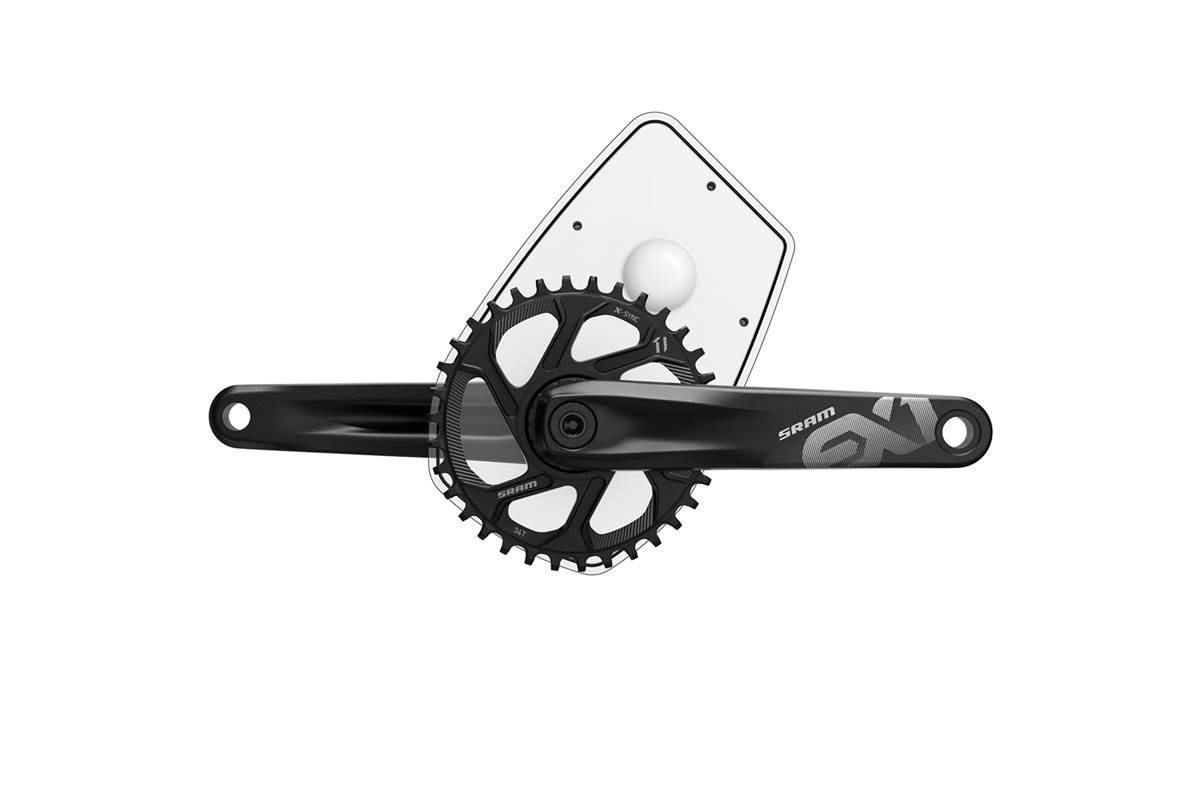 SRAM EX1 Pédalier ISIS Noir Comp Bosch, Broseand Yamaha, s/Plateau/BBm