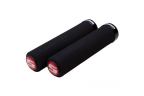 SRAM Locking Grips Mousse 129mm with Single Black Clamp and End Plug