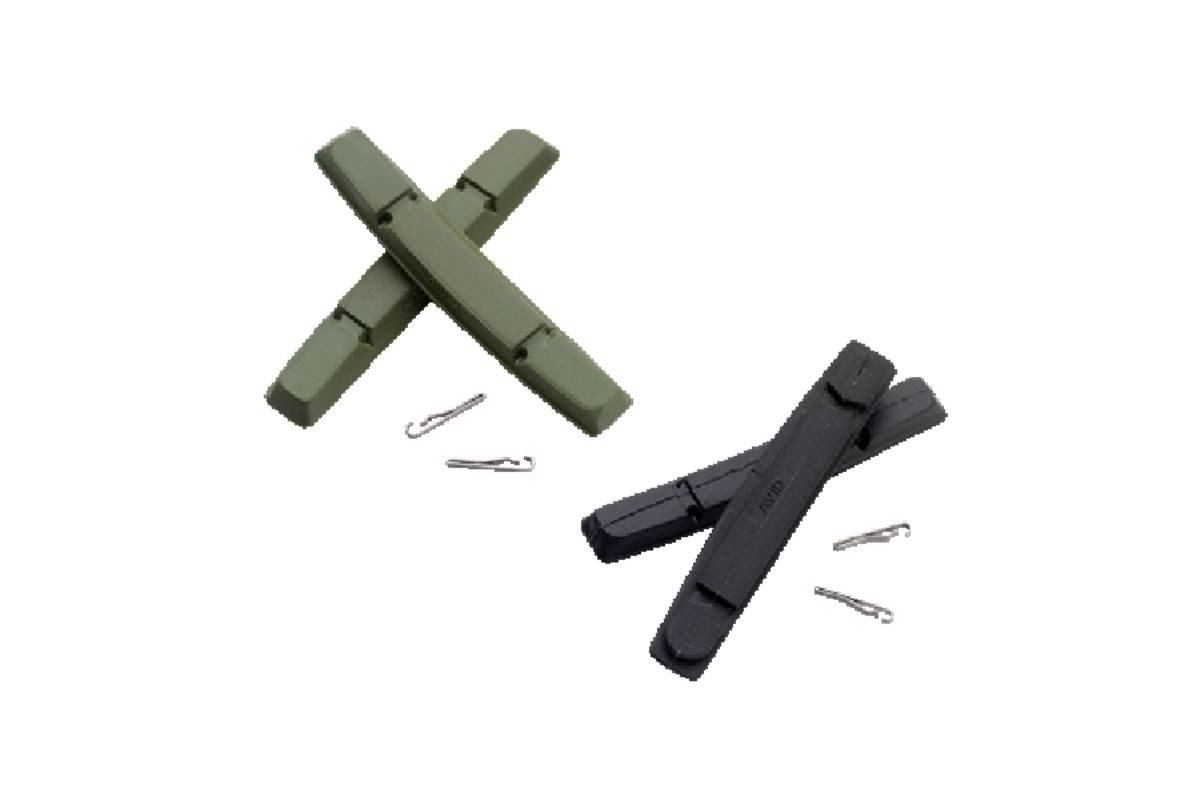 Paire de patins pour V Bracke cartouche standard