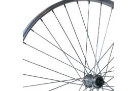 GPA CYCLE Roue Avant 24P - Axe Plein ecrous - Jante Alu par 10