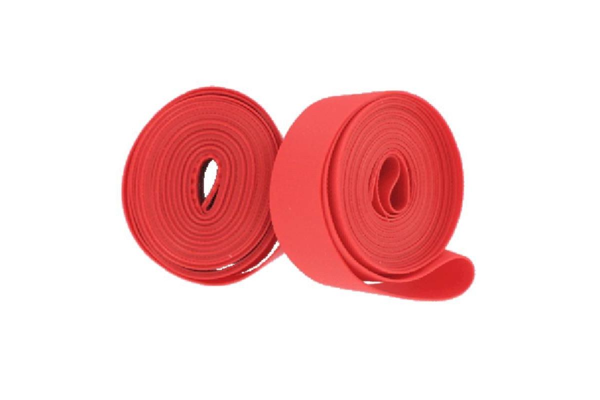 GPA CYCLE Fonds de jante double layer PVC/Nylon 700/23 Rouge