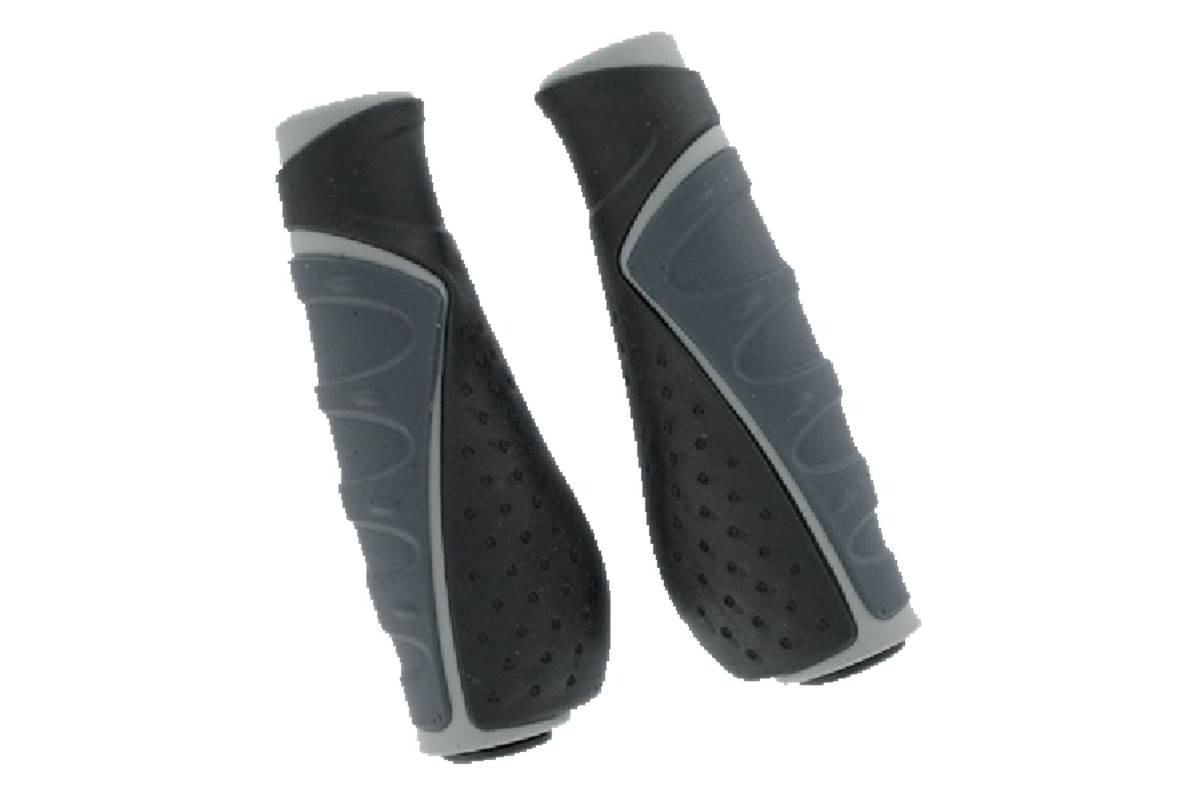 GPA CYCLE Poignées kraton ergonomique, 130 mm