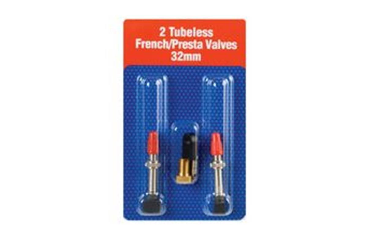 JOES NOFLAT Valves 2 TUBELESS FRENCH/PRESTA 32 mm