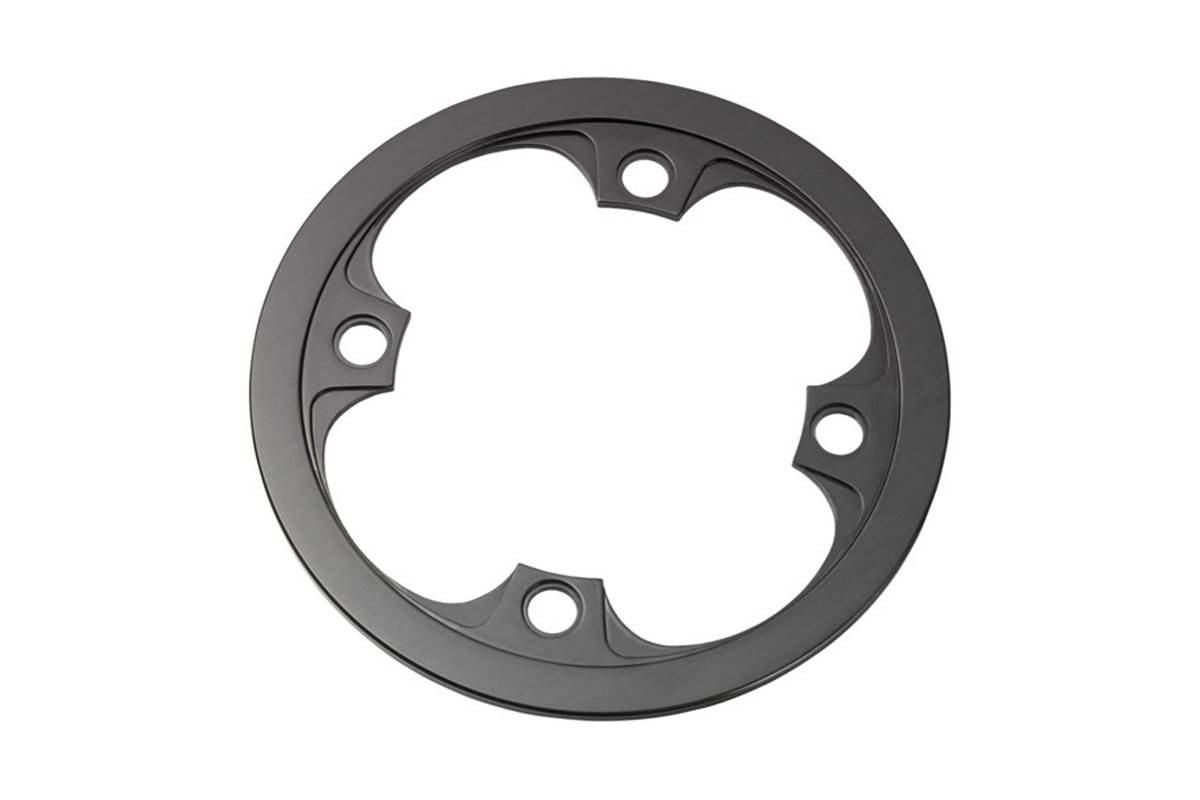 Couvre Chaîne All Mountain Noir 32/33T 104BCD 4mm Carbon Fiber