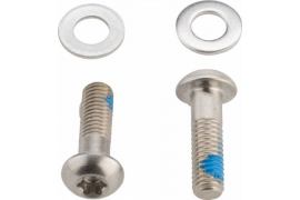 SRAM Bracket Mounting Bolts Stainless T25 2 Pcs Flat Mount Caliper