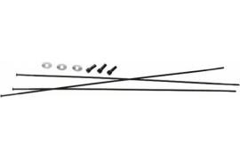 SRAM Rayons et Têtes 3pack 298mm CX-Sprint StraiPull Ext Noir Roam 60