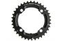 SRAM Plateau VTT 36T S1 104bcd 49 chline AL5 Noir 2x10 Long Pin 36/22