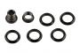 SRAM Spacers Qty 5 and Hidden Bolt/Nut kit for CX1 Chainring