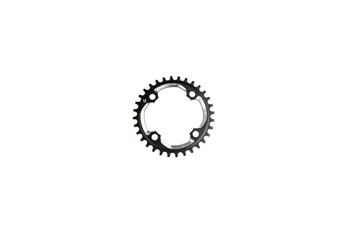 SRAM Plateau MTB 104 AL5 Blast Black 2x10 No Pin