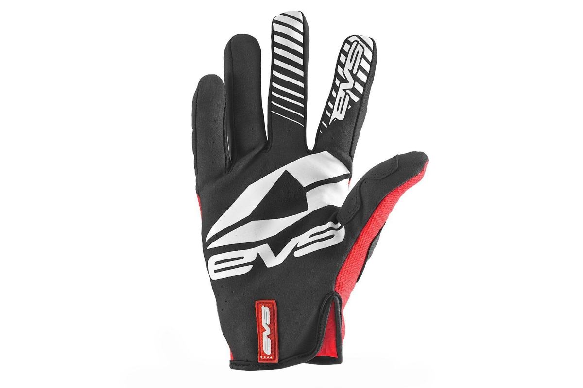 Gants EVS sport rouge/noir