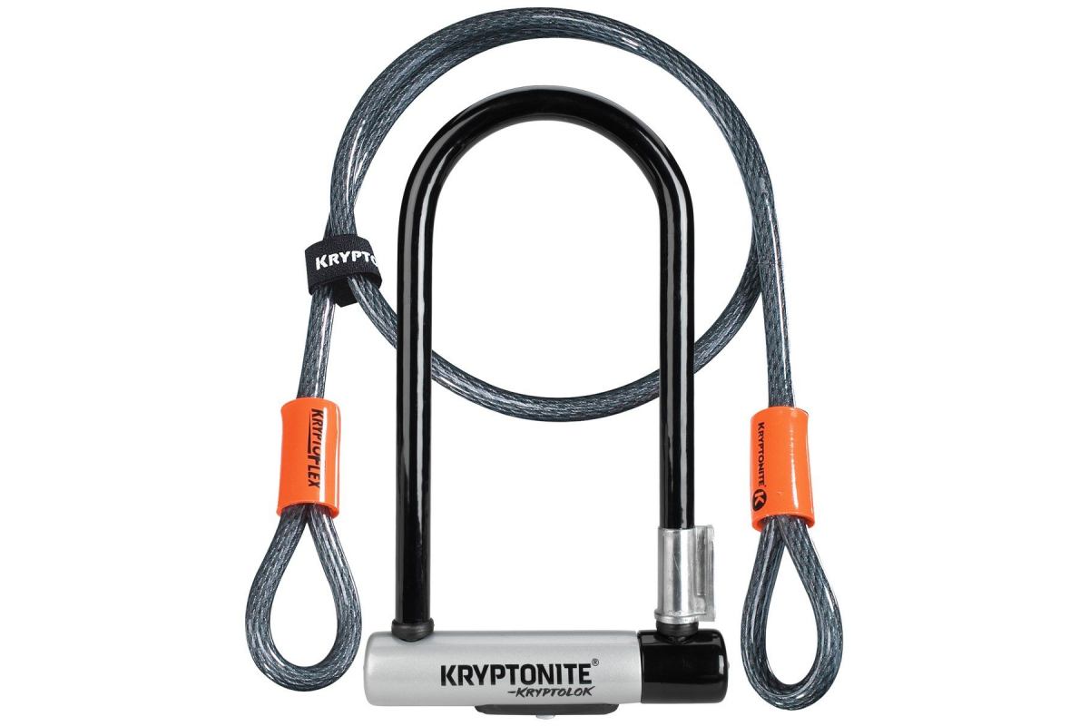 SHIMANO KR U Kryptolock + Cable 10.2cmx22.9cm Cable 120cm Sécurité 6/10