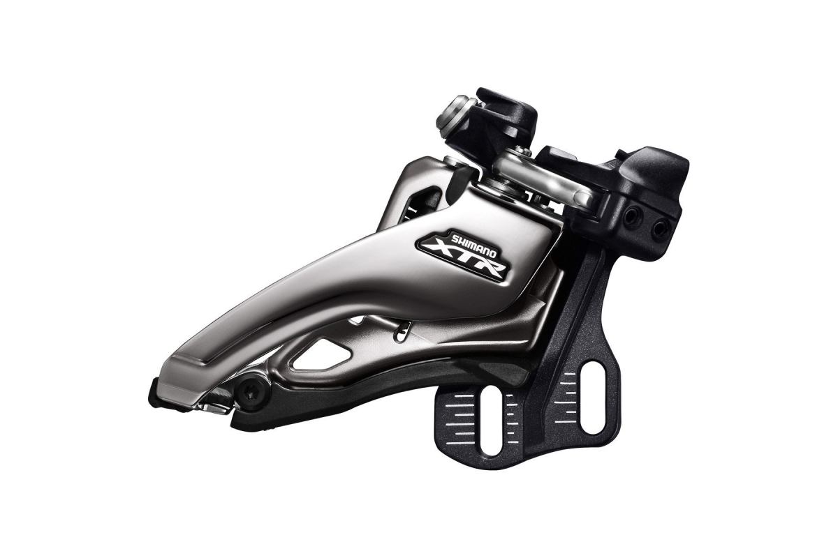 Dérailleur Avant Double Shimano Gris FD-M9020 Type E Tirage Latéral