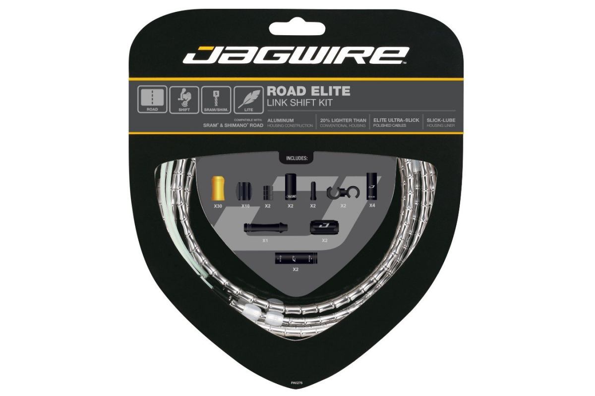 Kit câble de dérailleur Jagwire Route Elite Link