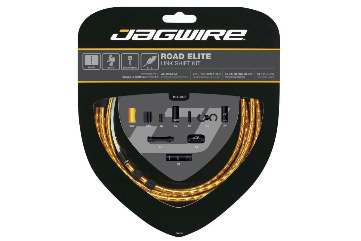 Kit câble de dérailleur Jagwire Route Elite Link