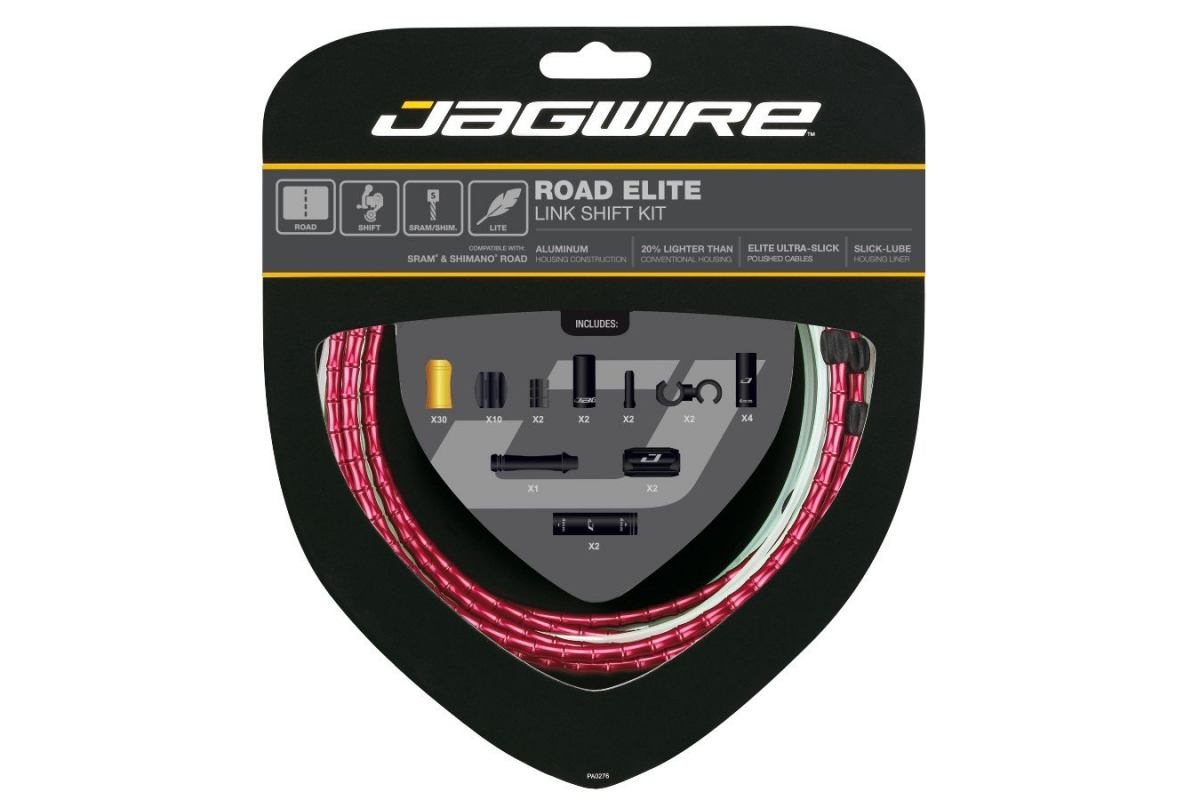 Kit câble de dérailleur Jagwire Route Elite Link