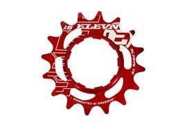 Pignon ELEVN aluminum rouge