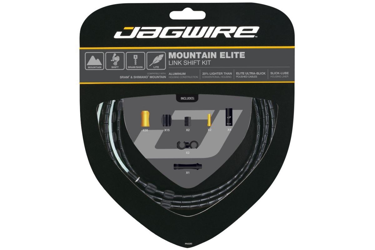 Kit câble de dérailleur Jagwire VTT Elite Link