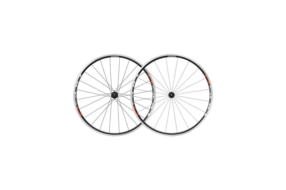 Paire De Roues SHIMANO R501A 8-10v Alu Pneu Frein Jante