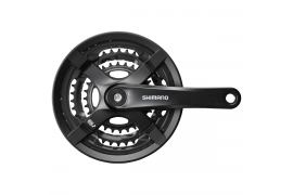 Pédalier Shimano Tourney TY501 6/7/8vitesses 48/38/28D