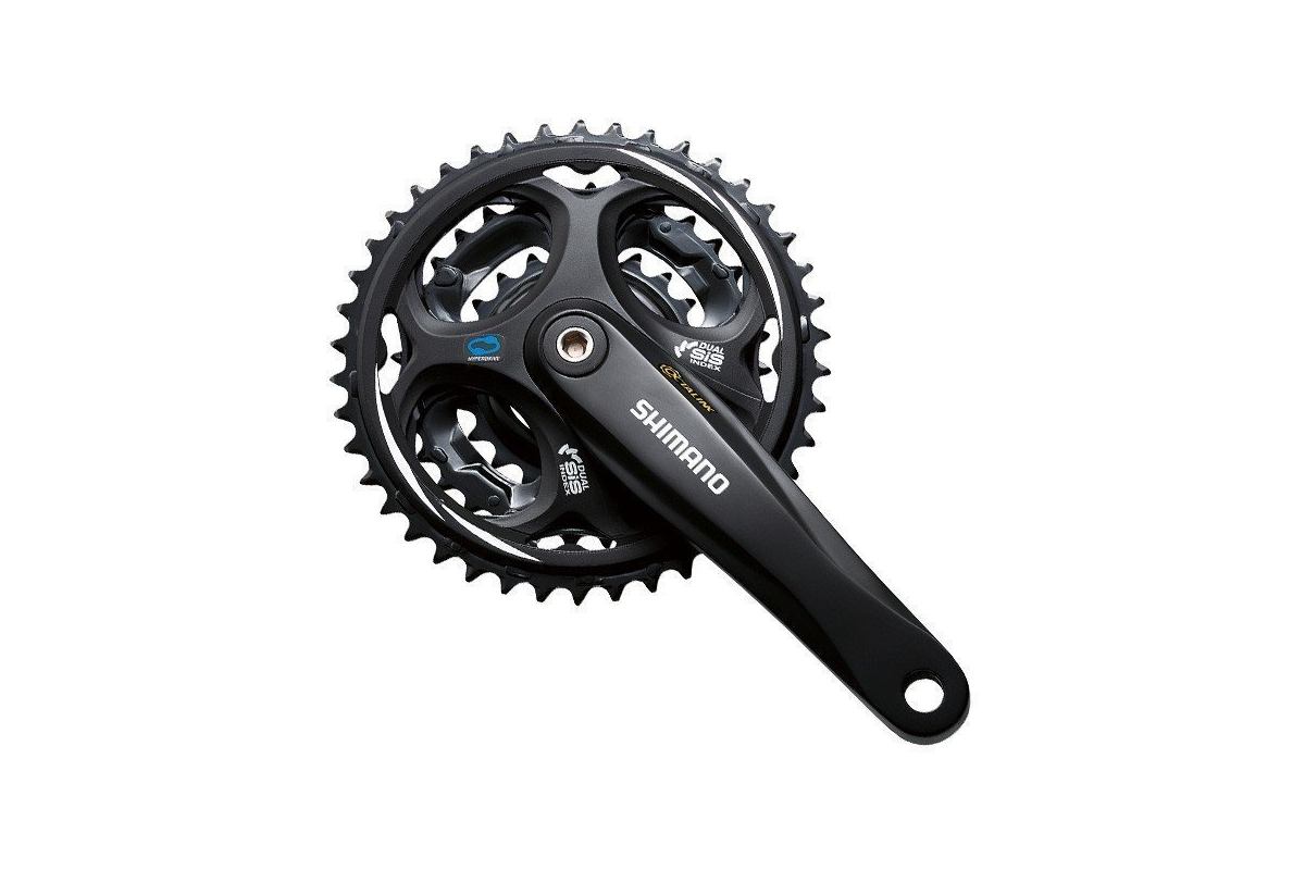 Pédalier Shimano Altus 8v Noir FC-M311 48/38/28D