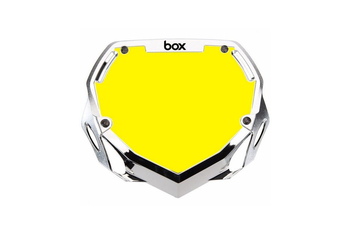 Plaque BMX BOX two chrome pro