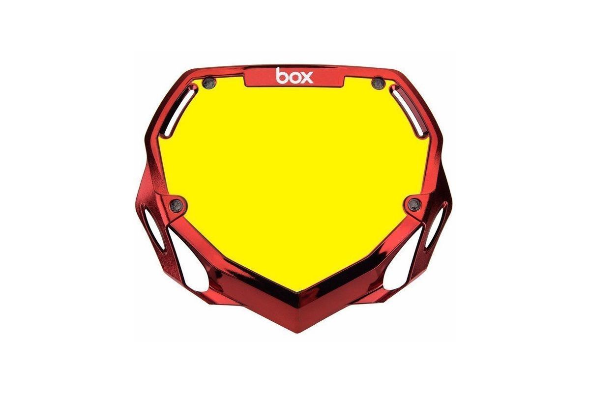 Plaque BMX BOX two chrome pro