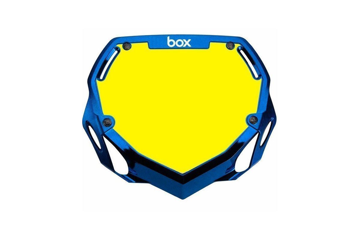 Plaque BMX BOX two chrome pro