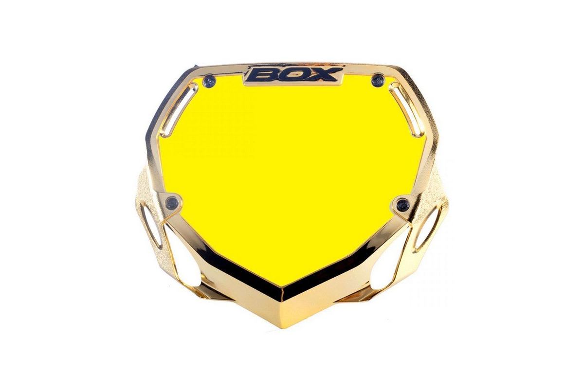 Plaque BMX BOX two chrome pro