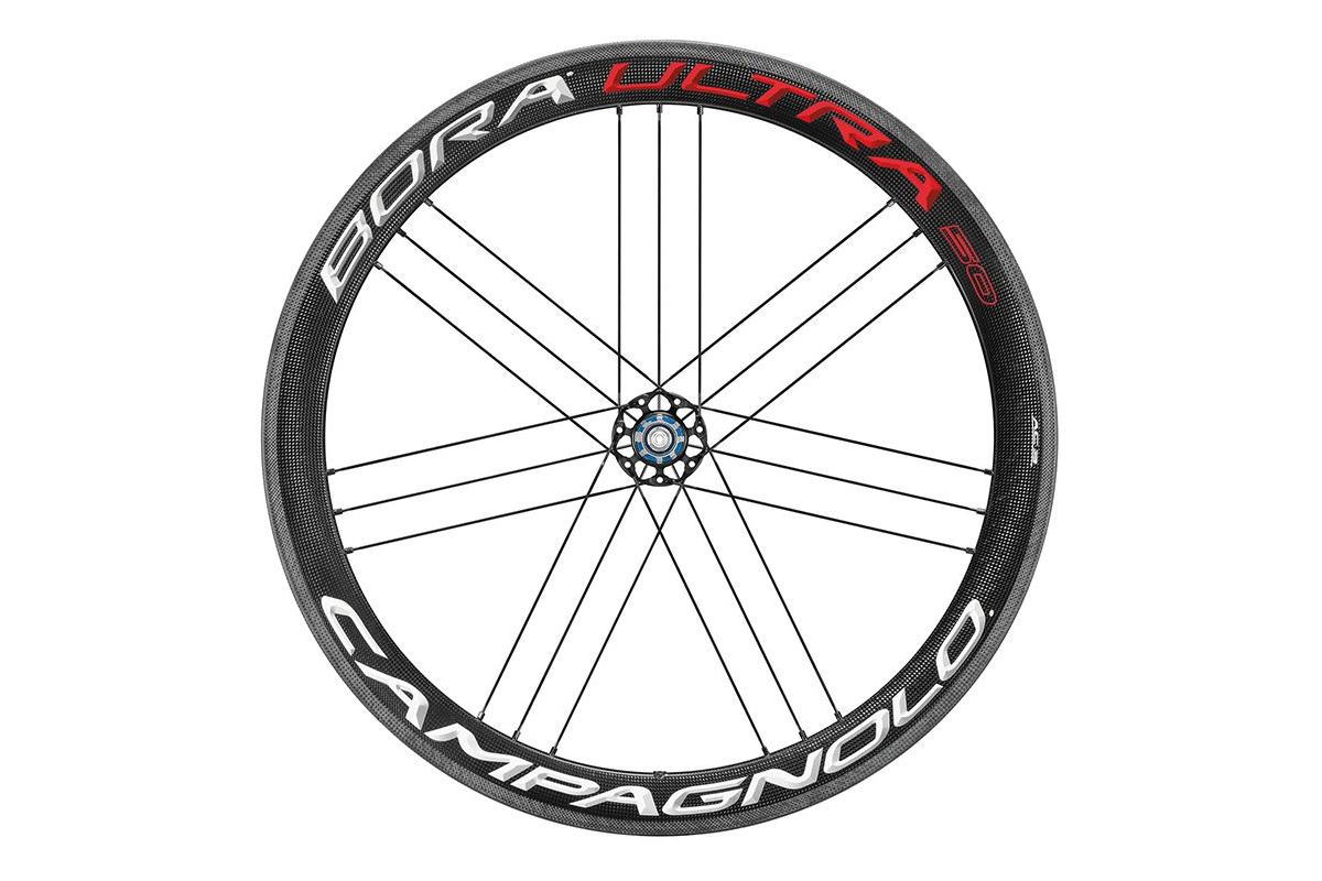 Paire de roue Campagnolo Bora Ultra 50 Boyaux CL SHI + PATINS BR-BO500X