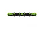 Chaîne KMC DLC 11 BLACK/GREENx118L/Box