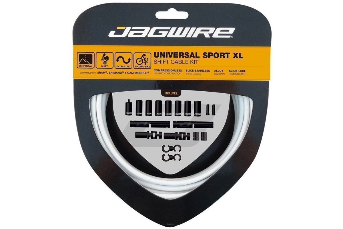 Kit câbles et gaine de dérailleur Jagwire Universal Sport XL