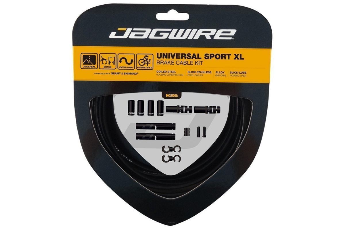 Kit câbles et gaine de frein Jagwire Universal Sport XL Noir