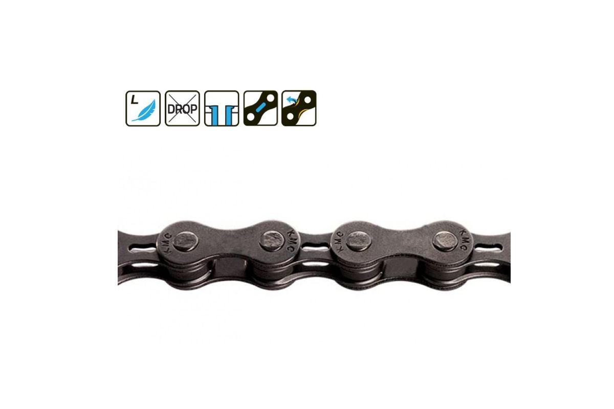 Chaine KMC Z6 3/32" Polish