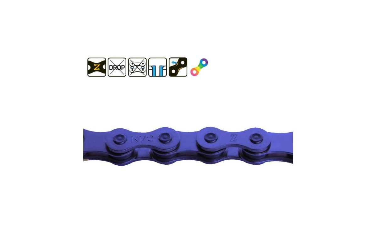 CHAINE KMC Z1 NARROW 3/32" Bleu