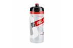 Elite Bidon Corsa Bio Transparent Logo Rouge 550ml