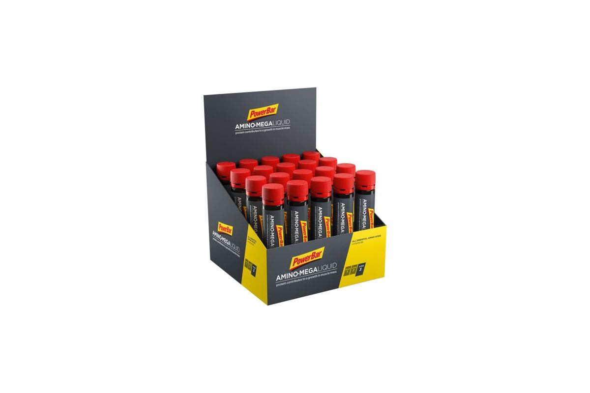 POWERBAR Amino Mega Liquid Boîte de 20 X 25ml