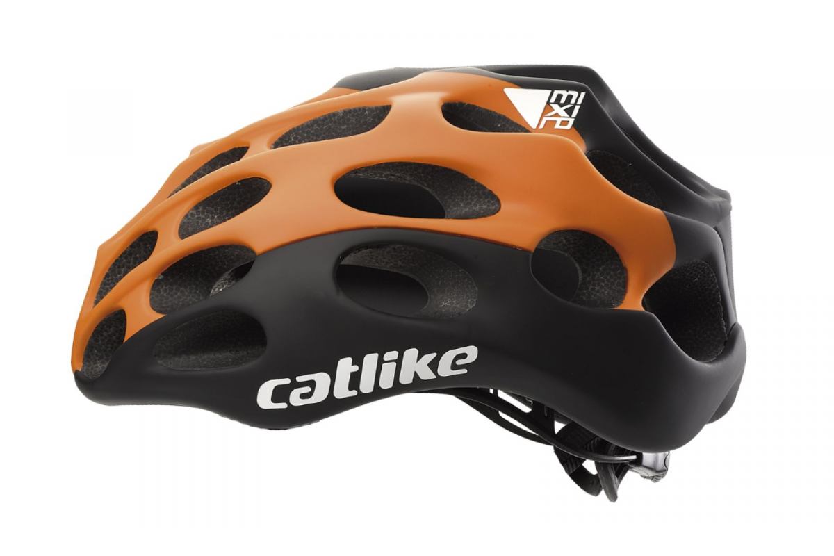Casque MIXINO ASYMETRIC BLACK-ORANGE MATT CATLIKE