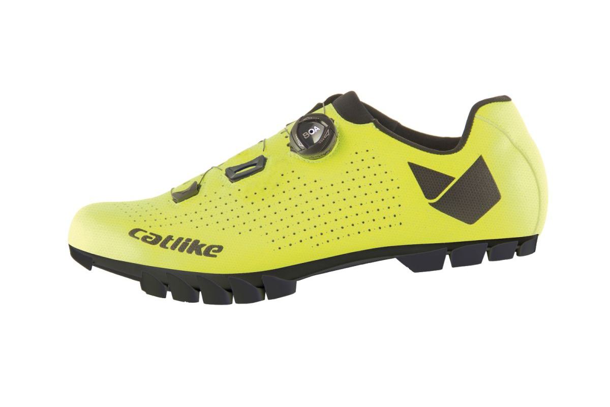 Chaussures WHISPER MTB OVAL YELLOW CATLIKE