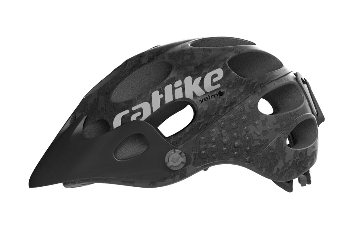 Casque YELMO BLACK MATT CATLIKE
