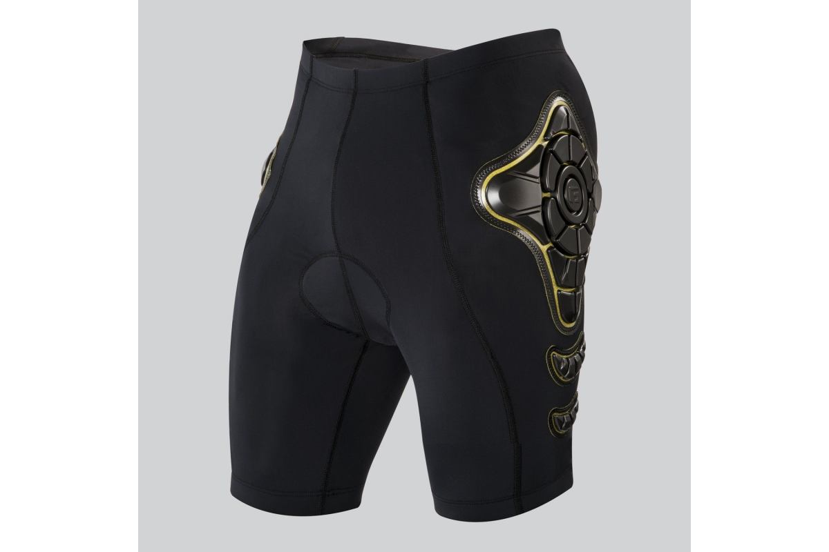 Pro-B Short De Protection Unisex Noir/Jaune G-Form