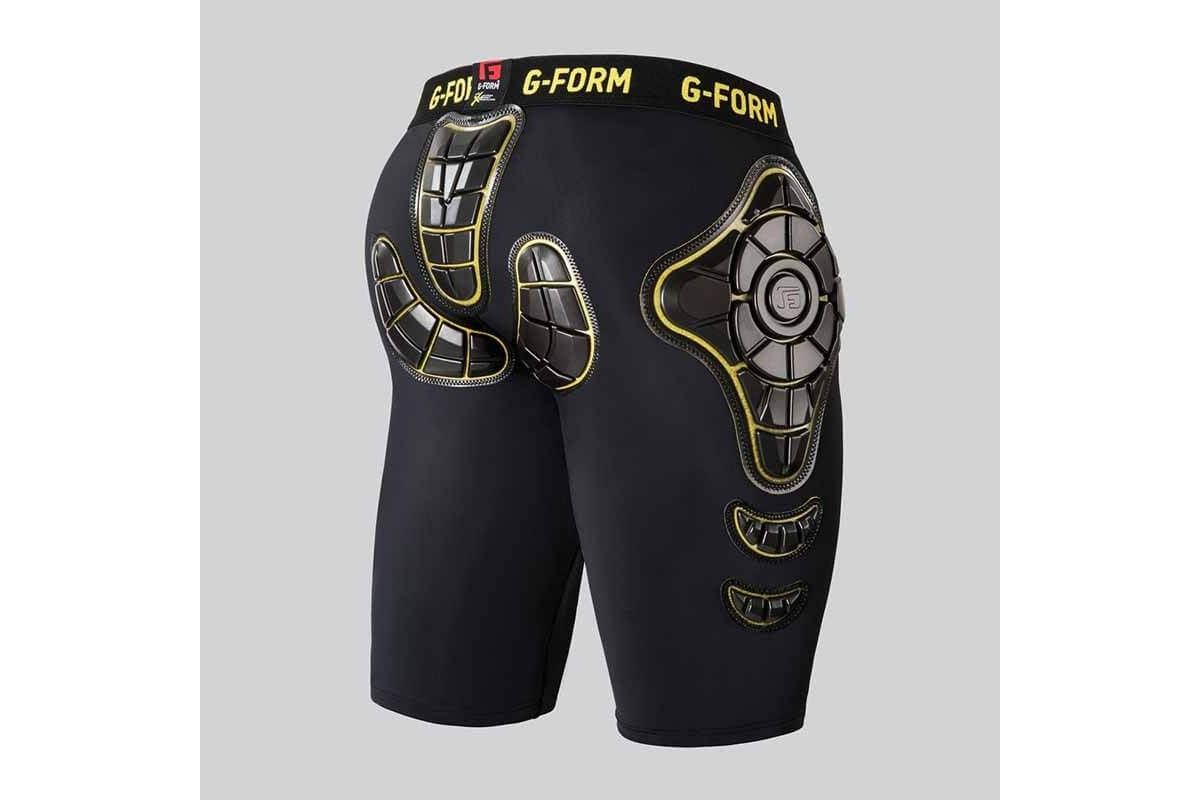 Pro-G Short De Protection Unisex Noir/Jaune G-Form
