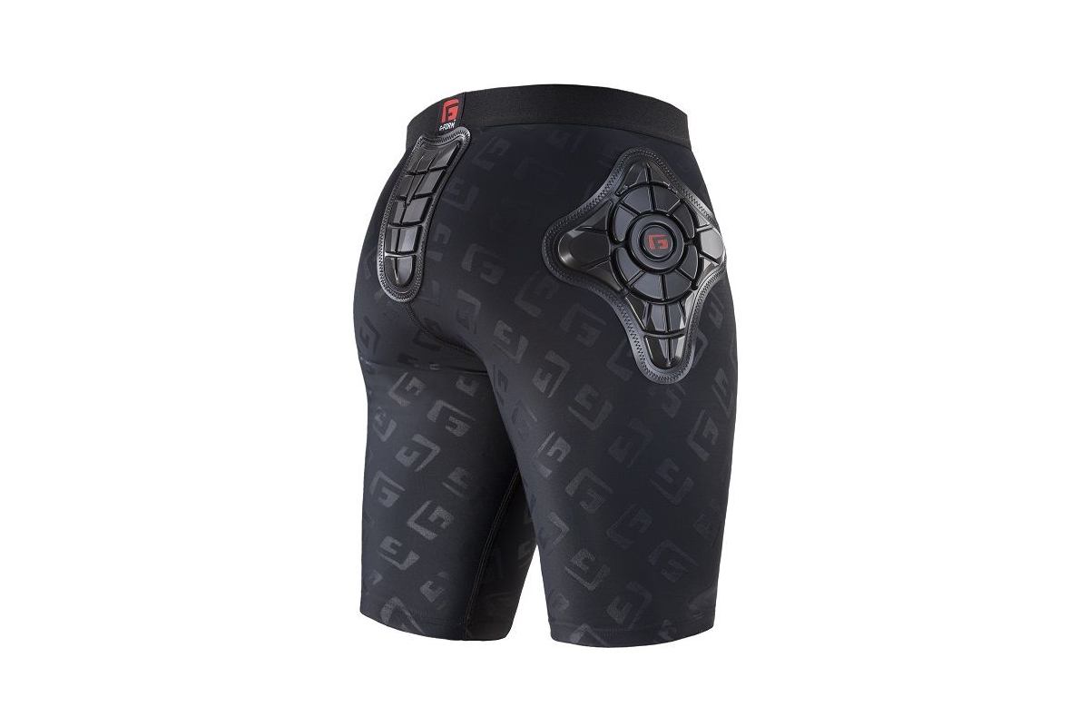 Pro-X Short De Protection Noir Logo G-Form