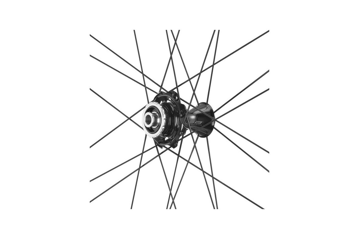 Paire de roues noires Bora WTO 33 Disc CAMPAGNOLO