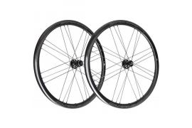 Paire de roues noires Bora WTO 33 Disc CAMPAGNOLO