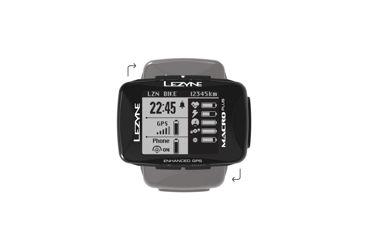 GPS Macro Plus GPS + Cardio + Cadence - Lezyne