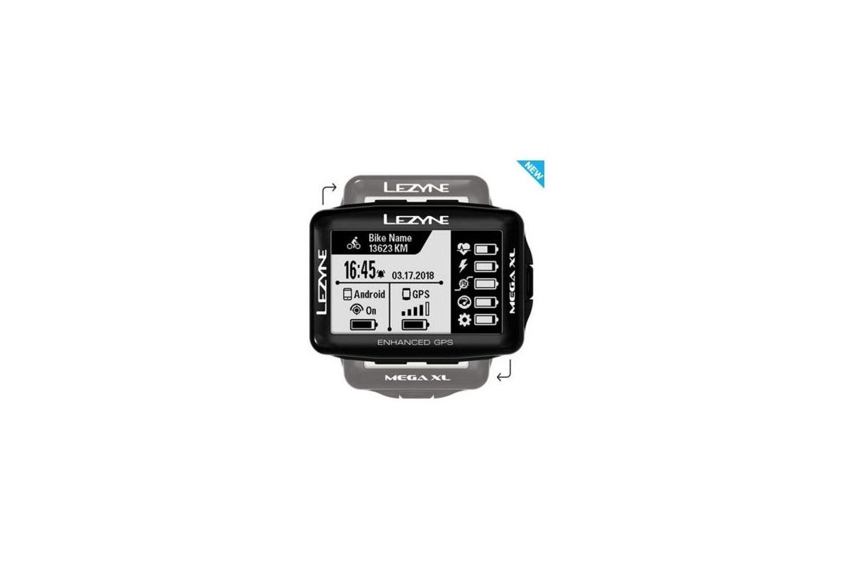 GPS Mega XL GPS/Ceinture Cardique/Capteur Cadence - Lezyne